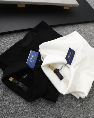Ralph Lauren Heavyweight Cotton Embroidered Polo Shirt
