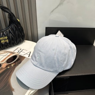 Ralph Lauren Hat Light Blue Tonal Pony Baseball Cap