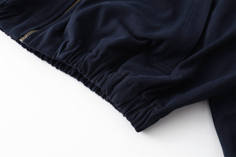 Ralph Lauren Outerwear Oversized Cotton Vintage Zip Jacket