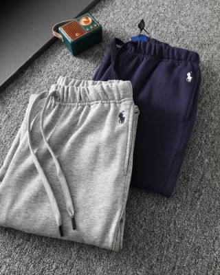 Ralph Lauren Pants Cotton Blend Straight-Leg Sweatpants