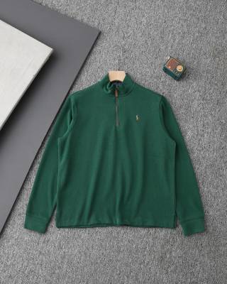 Ralph Lauren Sweatshirt Color Pony Embroidered Half-Zip Pullover