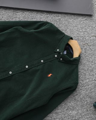 Ralph Lauren Shirt Unisex Corduroy Long Sleeve Button-Up