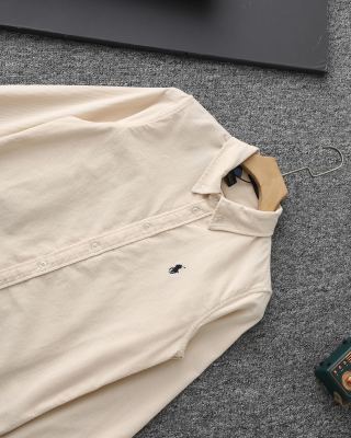 Ralph Lauren Shirt Unisex Corduroy Long Sleeve Button-Up