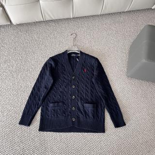 Ralph Lauren V-Neck Cable Cardigan Sweater
