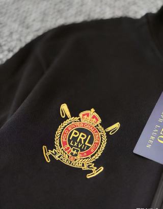 Ralph Lauren Heritage Outerwear Half Zip Stand Collar Jacket