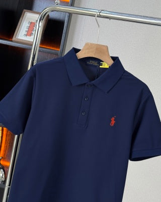 Ralph Lauren Classic Logo Cotton Knit Polo Shirt