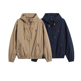 Ralph Lauren Utility Outerwear Hooded Windbreaker Jacket