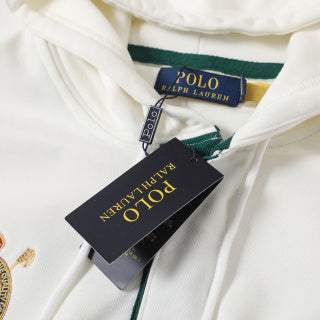 Ralph Lauren Heritage Outerwear Big Pony Hooded Sweatshirt Jacket