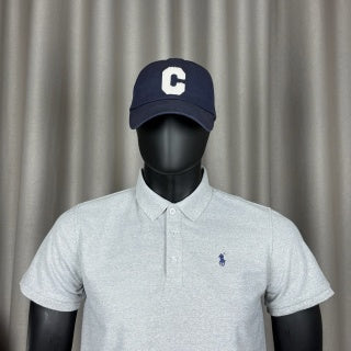 Ralph Lauren Unisex Light Gray Cotton Piqué Pony Polo Shirt