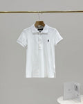 Ralph Lauren Women's Five Button Cotton Polo Shirt