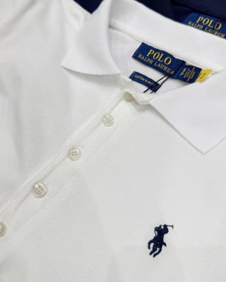 Ralph Lauren Women's Five Button Cotton Polo Shirt