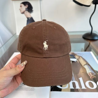 Ralph Lauren Hat Cocoa Brown Classic Pony Baseball Cap