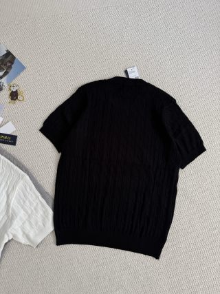 Ralph Lauren Cable Knit Short Sleeve Sweater