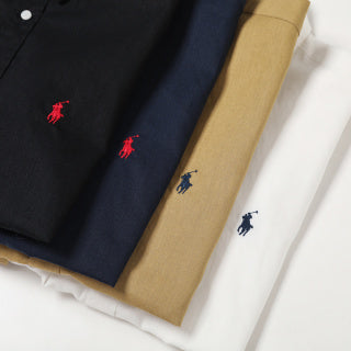 Ralph Lauren Shirt Linen Short Sleeve Classic Button Down Shirt