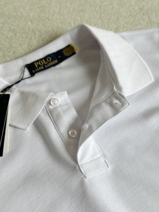 Ralph Lauren Custom Slim Cotton Mesh Polo Shirt