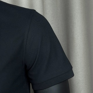 Ralph Lauren Polo Shirt Black Big Pony 03 Patch Cotton Piqué Polo
