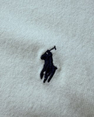 Ralph Lauren Polo Shirt Fine-Gauge Knit Ribbed Hem Polo