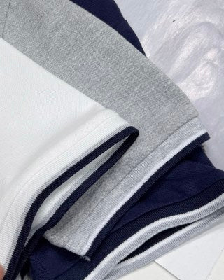 Ralph Lauren T-shirt Contrast Trim Heavyweight Cotton Crewneck Tee