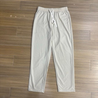 Ralph Lauren Pants Ribbed-Waist Slim Straight Casual Trousers